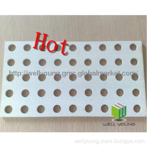 standard acoustic perforated panel